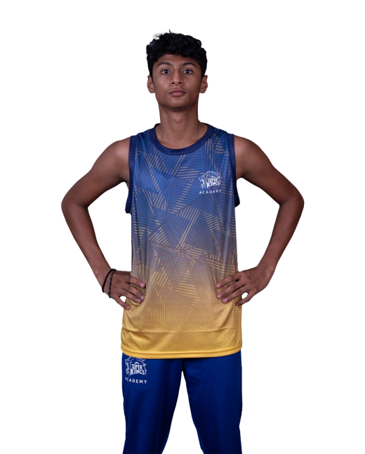 COLOUR SLEEVELESS T-SHIRT