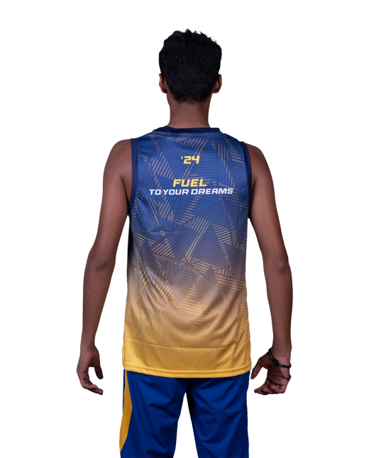 COLOUR SLEEVELESS T-SHIRT
