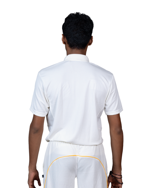 BOYS WHITES T-SHIRT H/S 