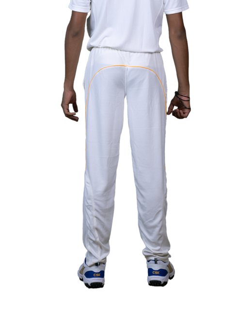 White Track pant - Boys 